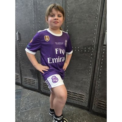  REAL MADRID - Ronaldo - fialovo-bílý (393)