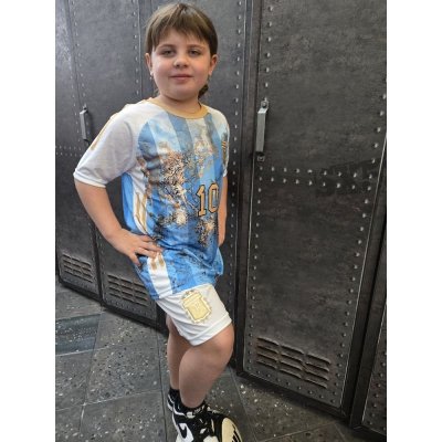  ARGENTINA - Messi - bílo-modro-zlatý (390)