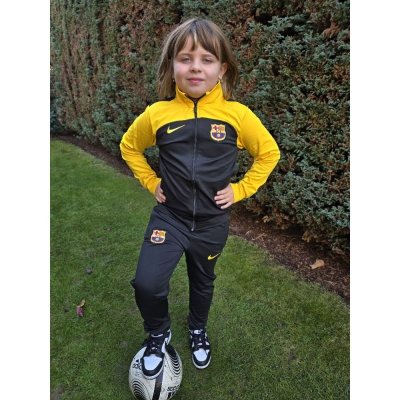  Tepláková souprava - BARCELONA - černo-žlutá