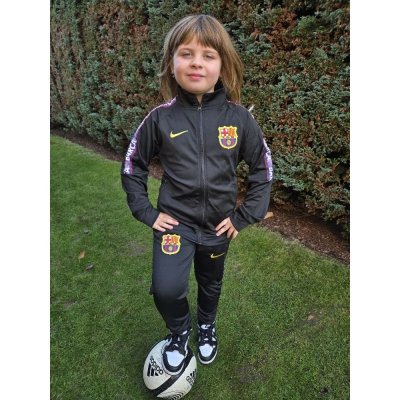  Tepláková souprava - BARCELONA - černo-modro-červená