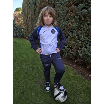  Tepláková souprava - PSG - bílo-černo-modrá