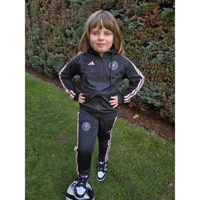  Tepláková souprava - INTER MIAMI - černo-růžová