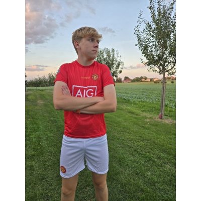  MANCHESTER UNITED - Ronaldo - červeno-bílý