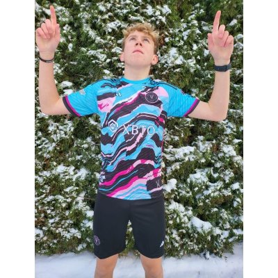  INTER MIAMI CF - Messi - modro-růžovo-černý