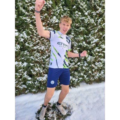  MANCHESTER CITY - Haaland - bílo-modro-zelený