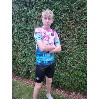  INTER MIAMI CF - Messi - tyrkysovo-růžový