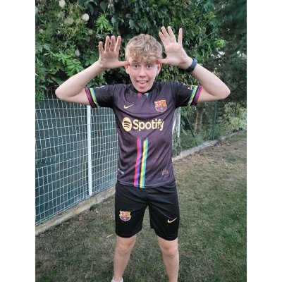  BARCELONA - Lewandowski - černo-barevný