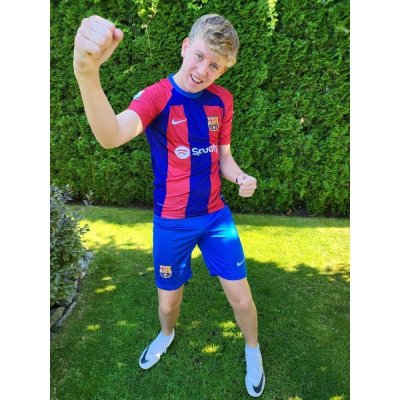  BARCELONA - Pedri - modro-červený