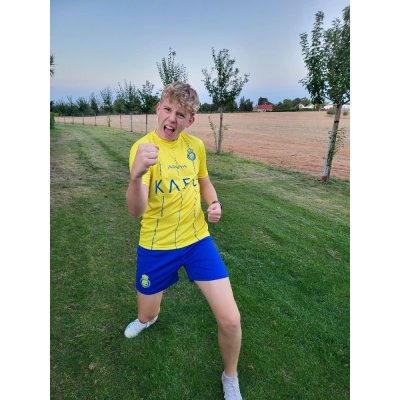  AL NASSR - Ronaldo - žluto-modrý