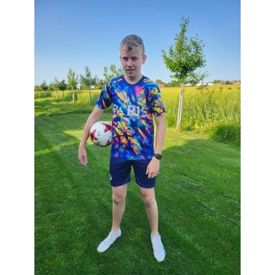  PSG – Messi – modro-duhový