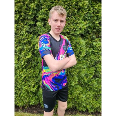  PSG – Messi – černo-duhový