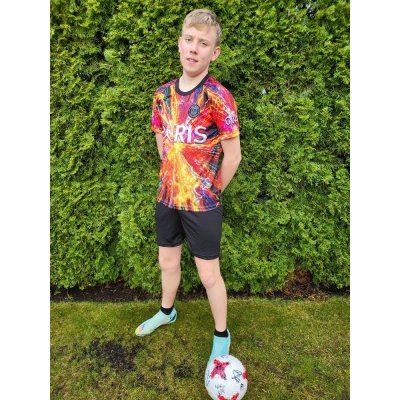  PSG – Messi – černo-červeno-oranžový