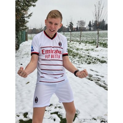  AC MILAN - Ibrahimovič - bílo-červený