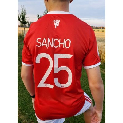  MAN.UNITED - J. Sancho - červeno-bílý
