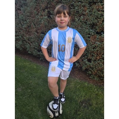  ARGENTINA - Messi - bílo-modro-zlatý